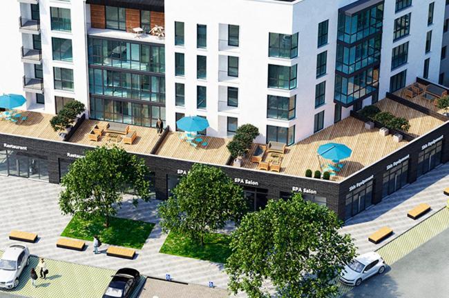 Жк «Сонячний Квартал» Apartment Solochin Bagian luar foto